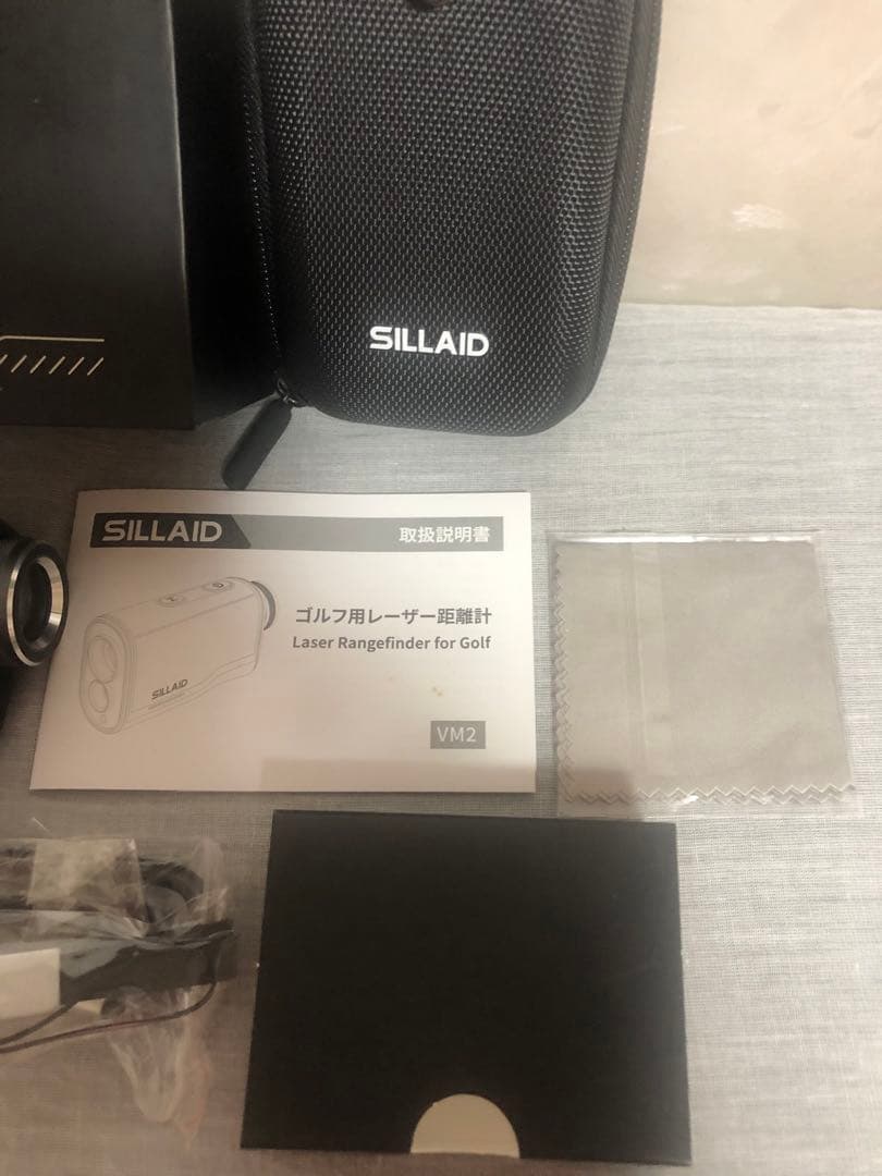 SILLAID VM2 ブラック ゴルフレーザー距離計