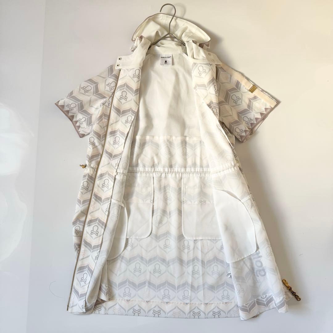 マークアンドロナ　Vase Hooded Vent Dress 2025SS
