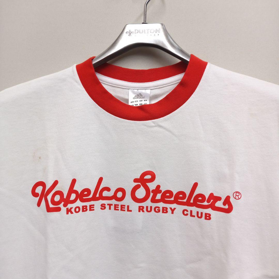 新品未使用 神戸製鋼 アディダス Tシャツ コベルコスティーラーズ