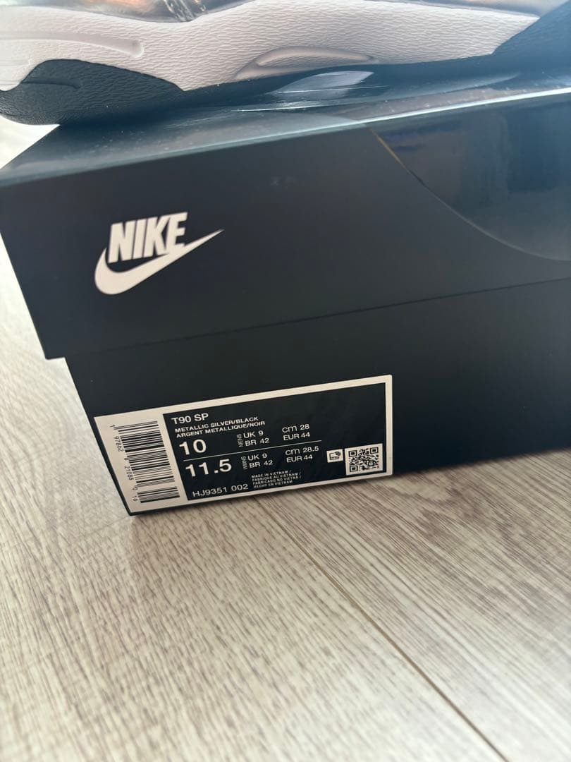シューズ Nike Total 90 3 SP llic Silver&Black