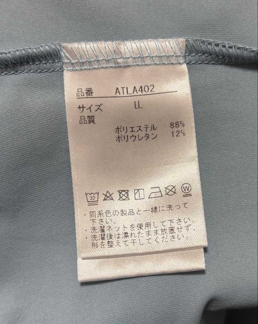 Admiral レディース Tシャツ LL 青/花柄