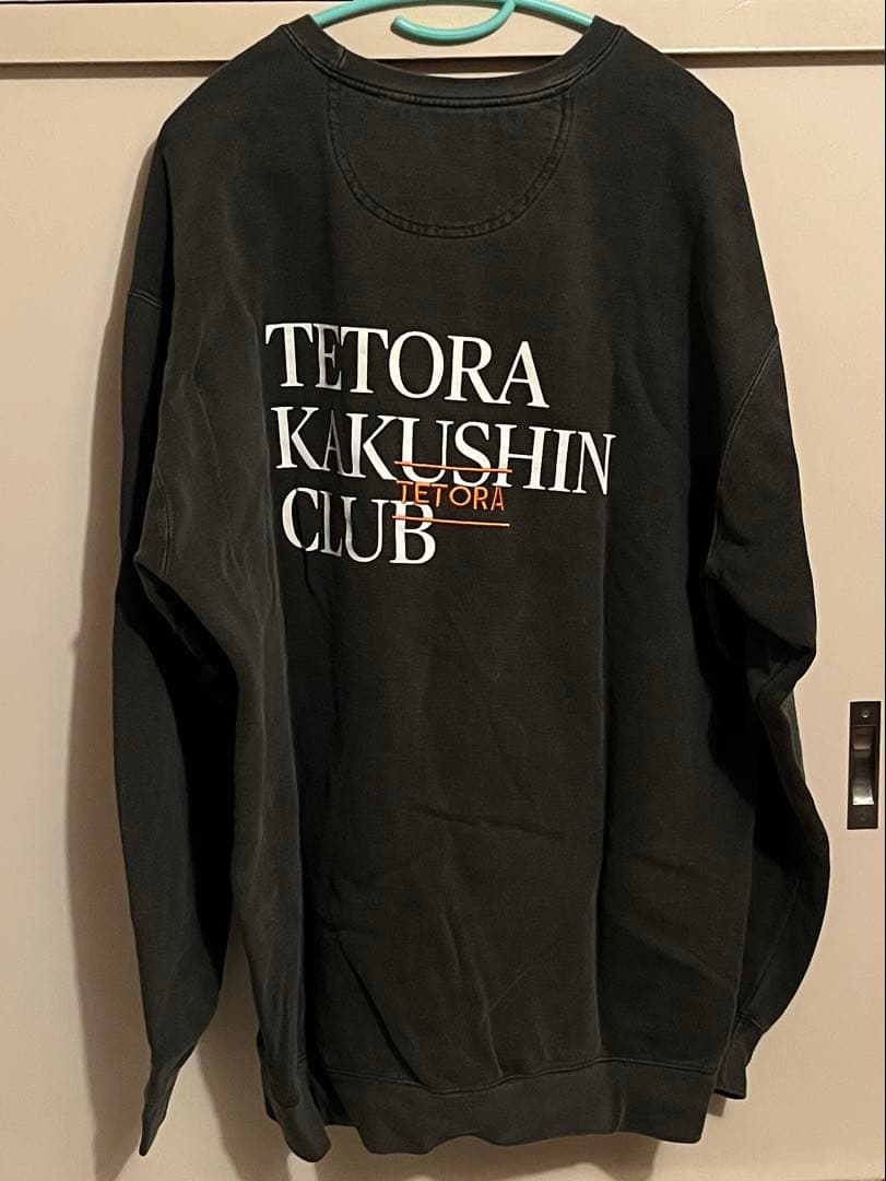 TETORA KAKUSHIN CLUB 刺繍スウェット トレーナー