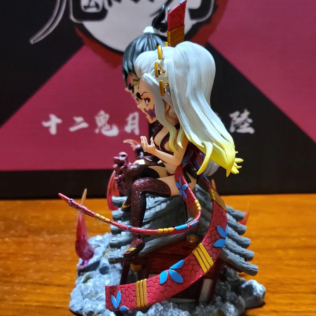 鬼滅の刃 上弦の陸 妓夫太郎 堕姫 フィギュア 小王子スタジオ レジン 訳あり
