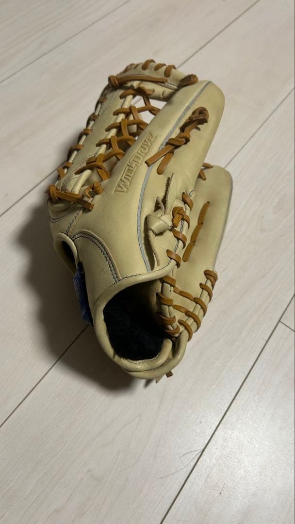 Mizuno 軟式野球 外野守用 グローブ ベージュ
