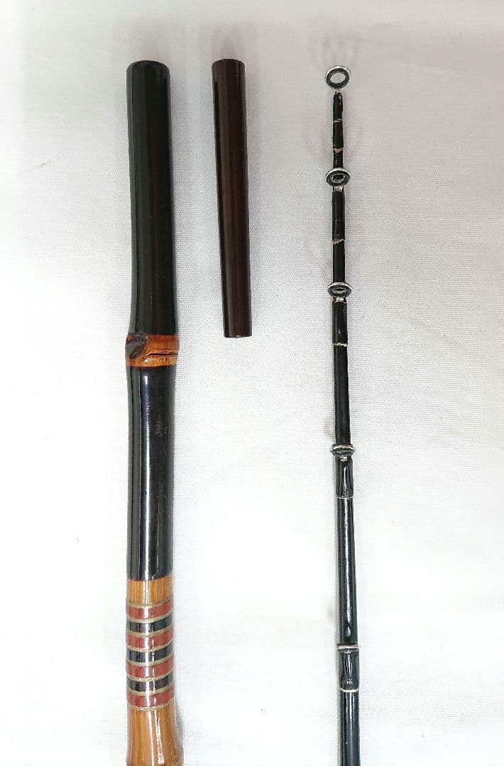【江戸和竿】なが尾157cm 〈特秀作〉 しゃくり竿 竹竿