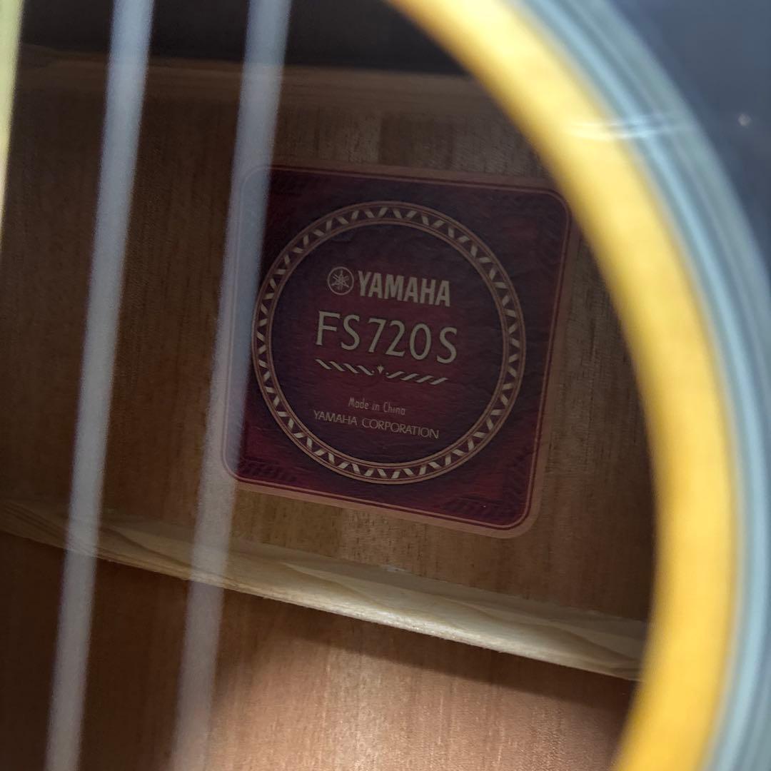YAMAHA FS720S アコースティックギター ソフトケース付き