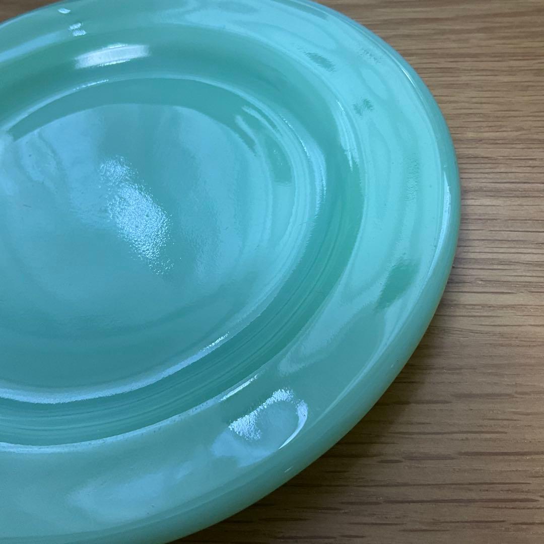 【極美品】ファイヤーキング ジェダイ パイ&サラダプレート GLASS刻印#S2