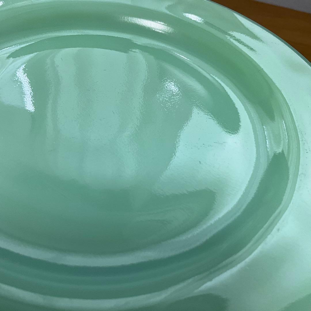 【極美品】ファイヤーキング ジェダイ パイ&サラダプレート GLASS刻印#S2