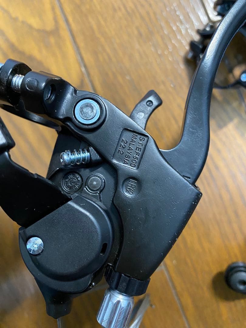 SHIMANO 5速 シフター ディレイラーセット