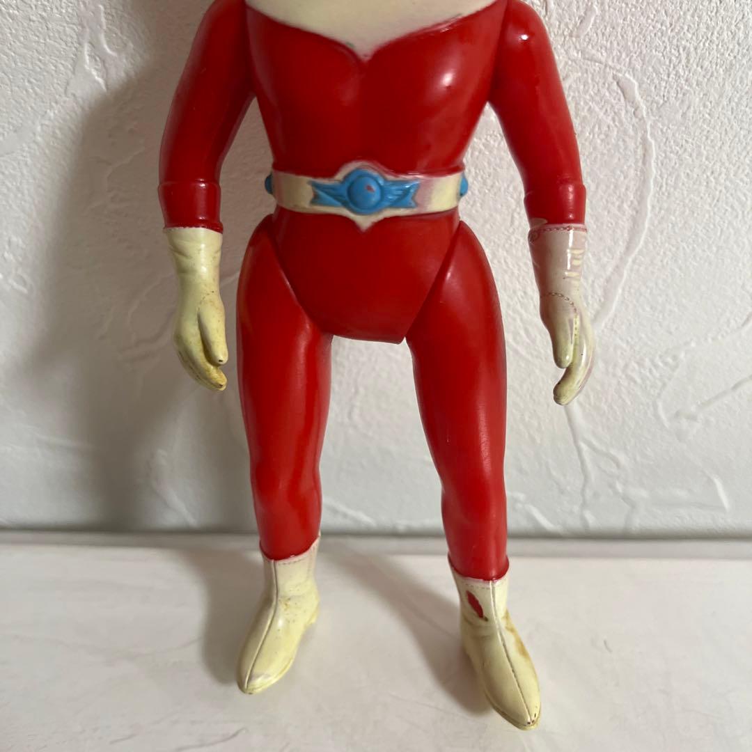⚠️貴重・当時物　レッドマン　ミニソフビ　ブルマァク　昭和レトロ