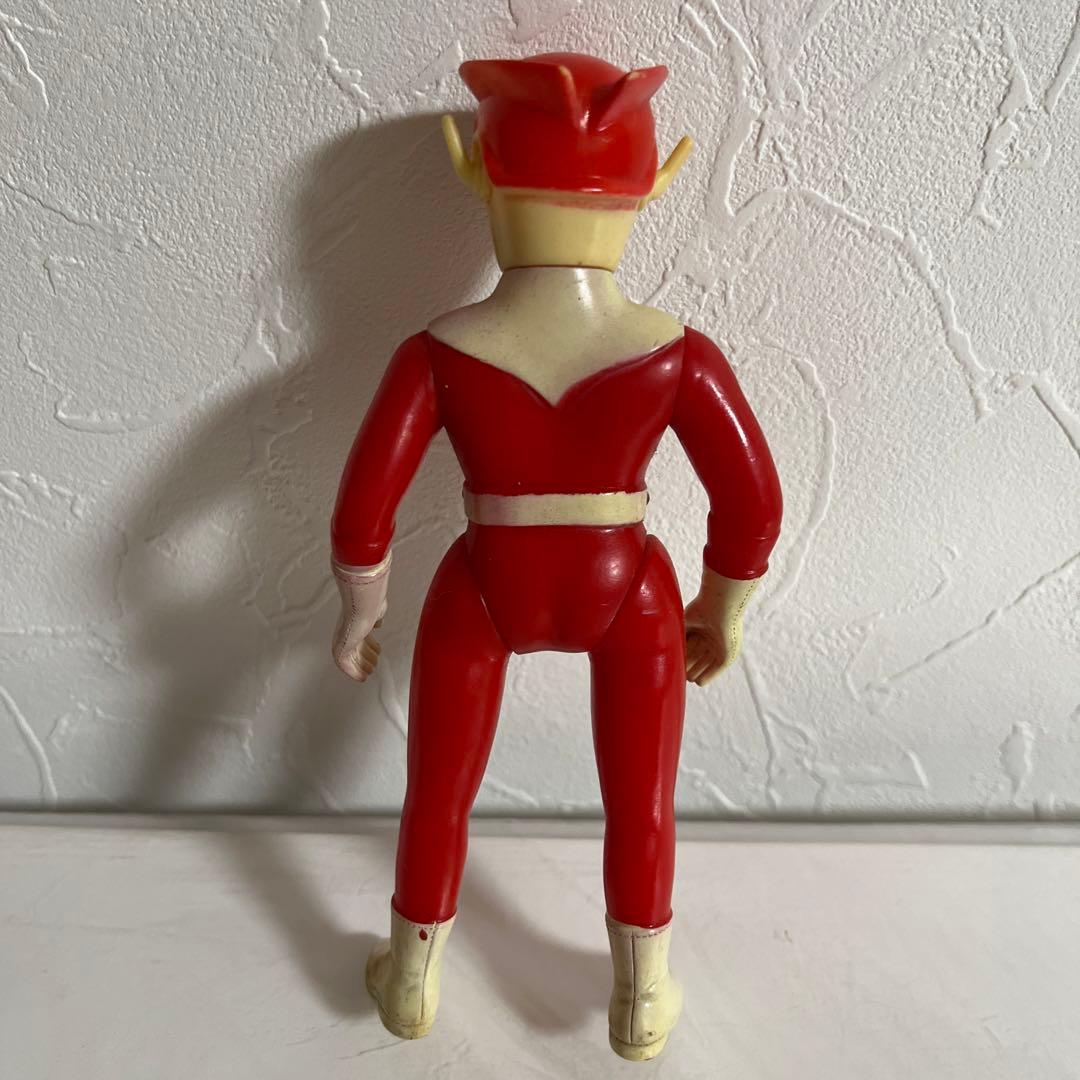⚠️貴重・当時物　レッドマン　ミニソフビ　ブルマァク　昭和レトロ