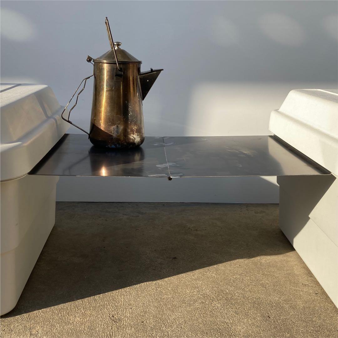 \"Iron compact table\"アイアンテーブル　キャンプ　アウトドア