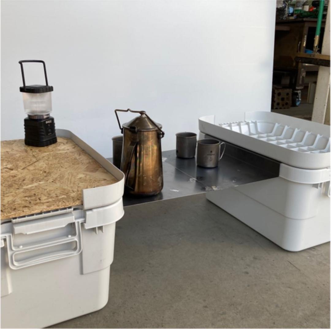 \"Iron compact table\"アイアンテーブル　キャンプ　アウトドア
