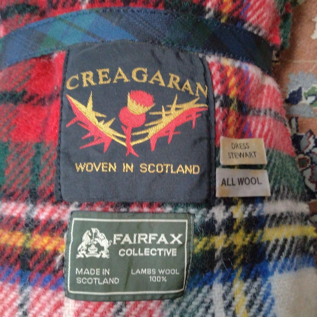 CREAGARAN（SCOTLAND製 ） ひざ掛け（大判）、逸品・レアもの ③