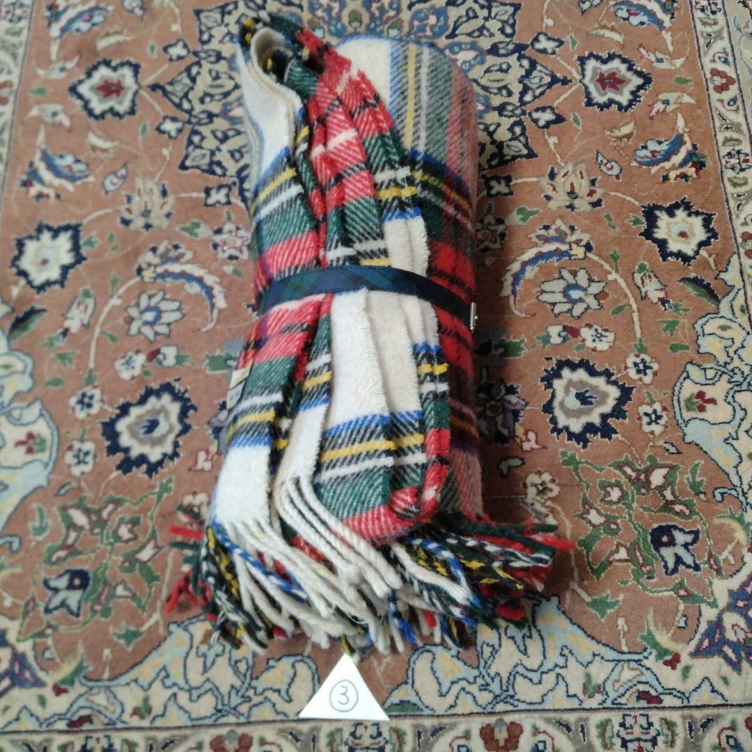 CREAGARAN（SCOTLAND製 ） ひざ掛け（大判）、逸品・レアもの ③