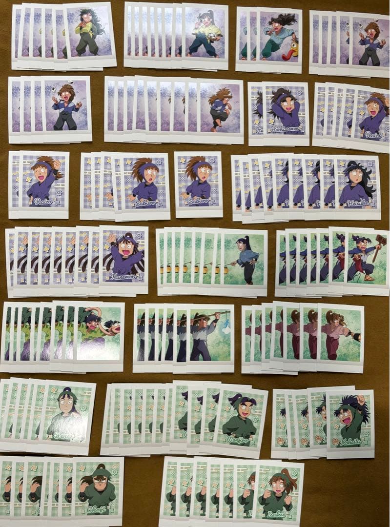忍たま乱太郎 忍たま ぱしゃこれ ノーマル 200枚以上 紙類 まとめ売り②