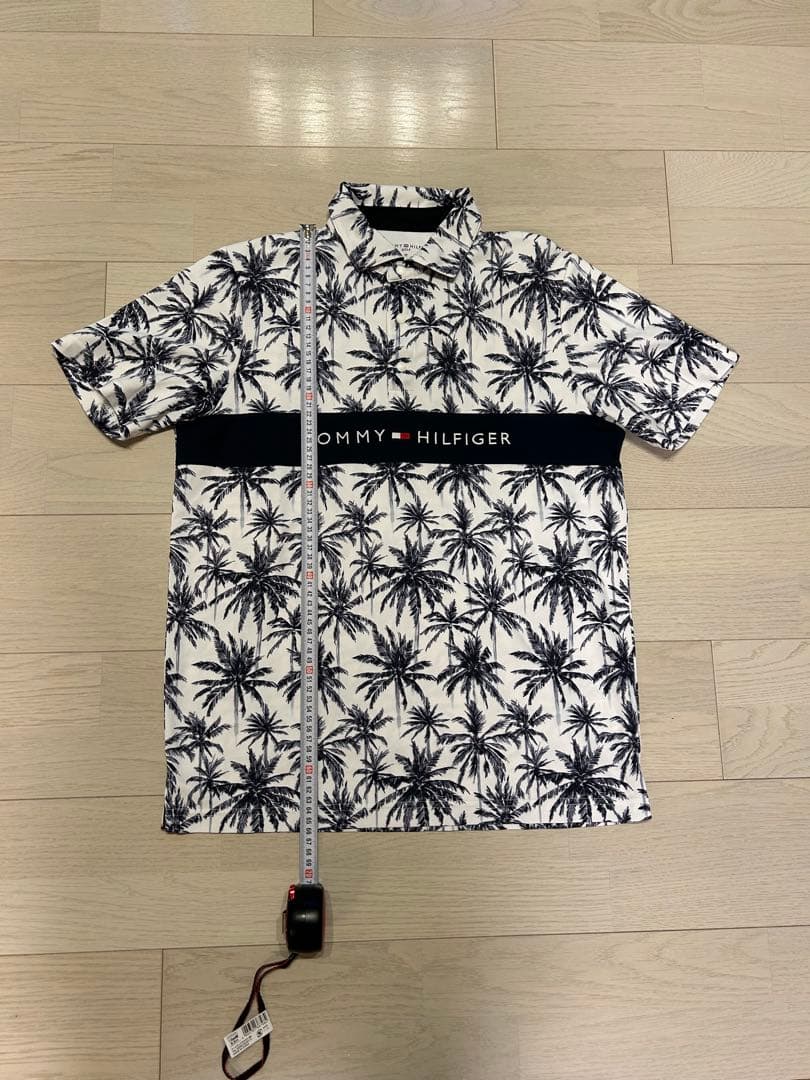 美品   GOLF 総柄 ポロシャツ Mサイズ