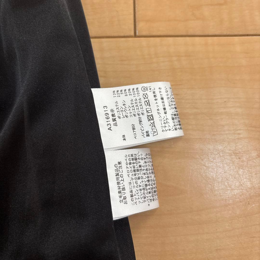 archivio ゴルフ　ロゴ　プリーツ　スカート レディース S ベロア