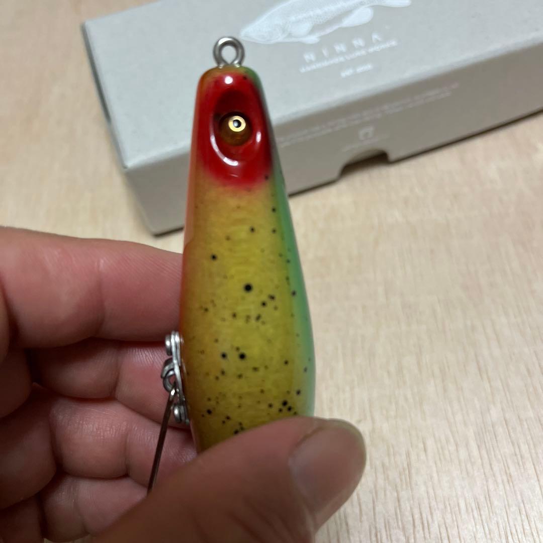 NINNA トップウォーター ルアー ハンドメイド　 トトナカ110