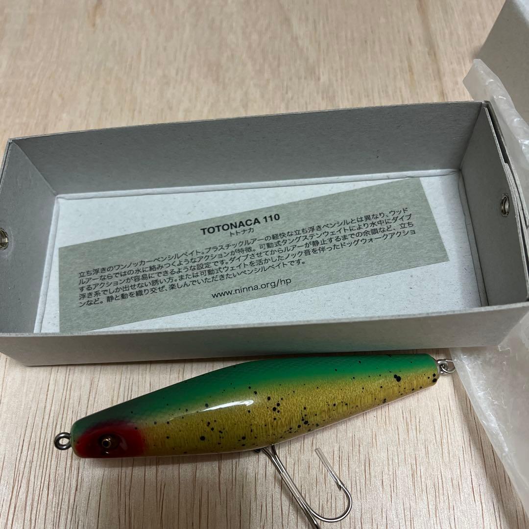 NINNA トップウォーター ルアー ハンドメイド　 トトナカ110