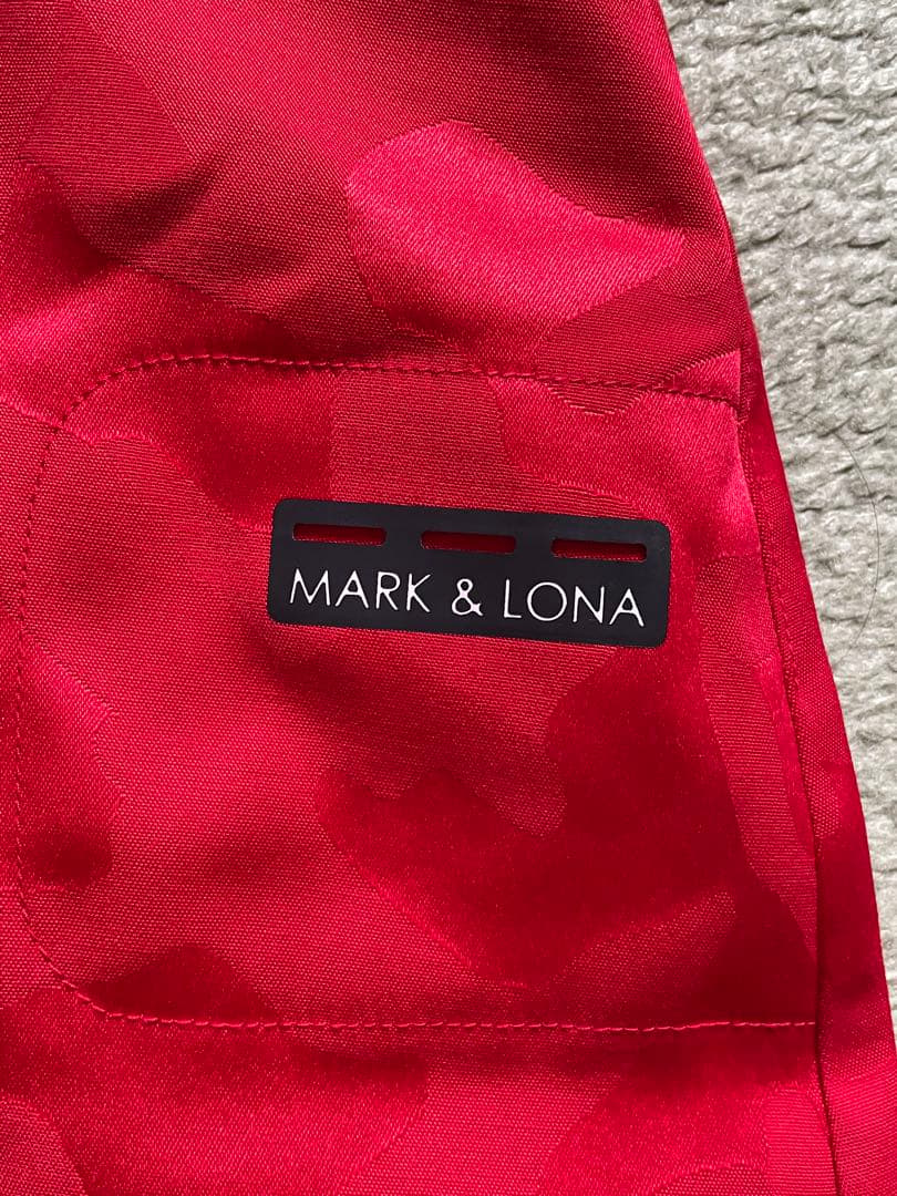 MARK & LONA マークアンドロナ 迷彩柄 レディーススカート レッド