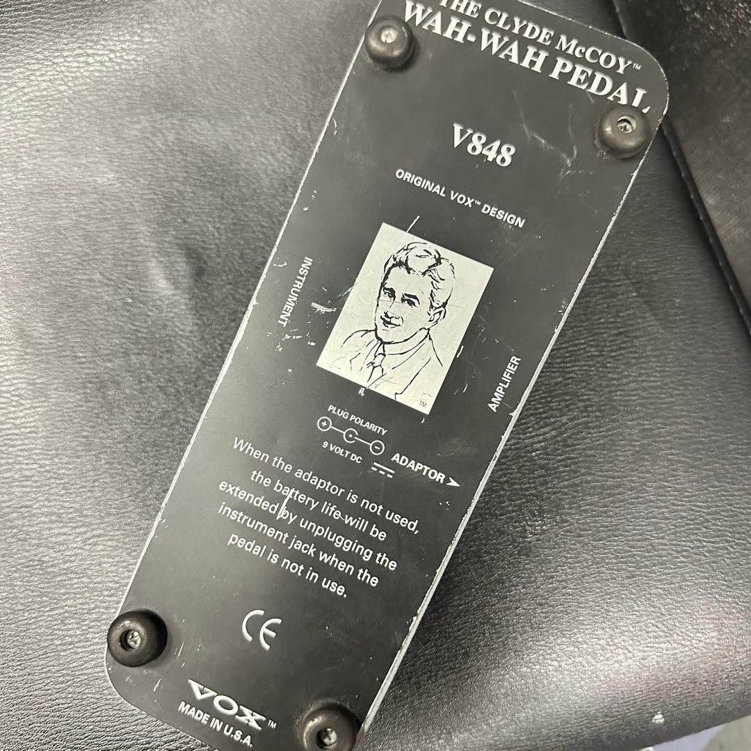 VOX V848 Clyde McCoy ワウペダル　USA製