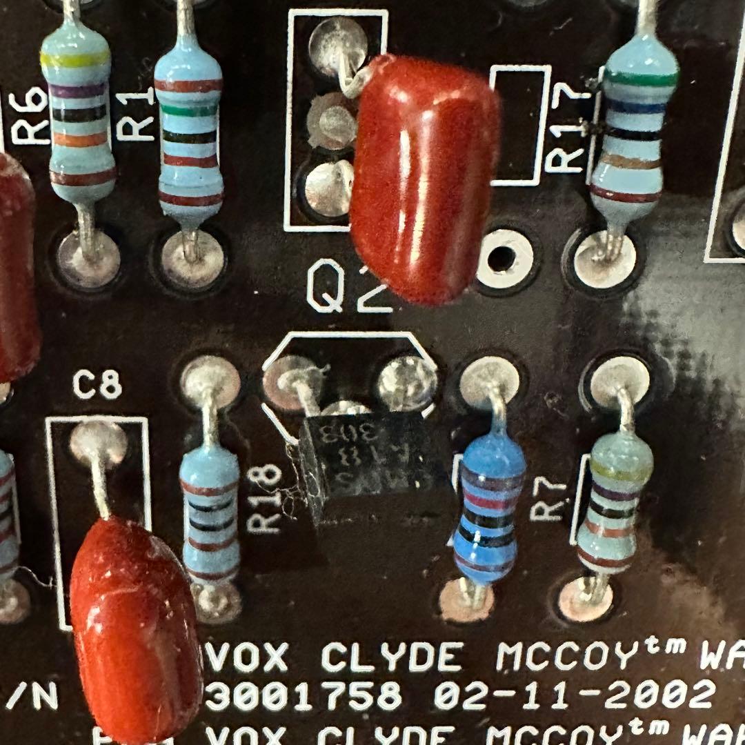 VOX V848 Clyde McCoy ワウペダル　USA製