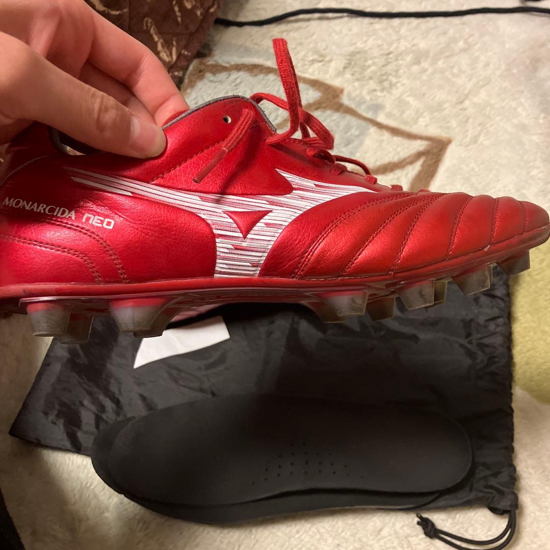 Mizuno サッカーシューズ レッド 27.0cm