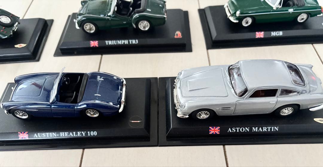 Morgan Plus　Triumph　モーガン　英国クラシックカー5台セット