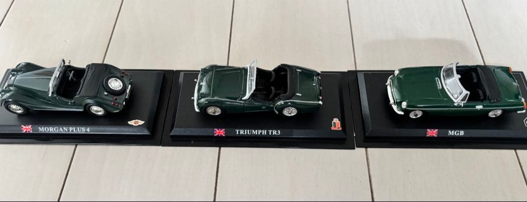 Morgan Plus　Triumph　モーガン　英国クラシックカー5台セット