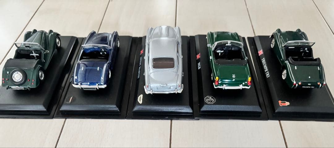 Morgan Plus　Triumph　モーガン　英国クラシックカー5台セット