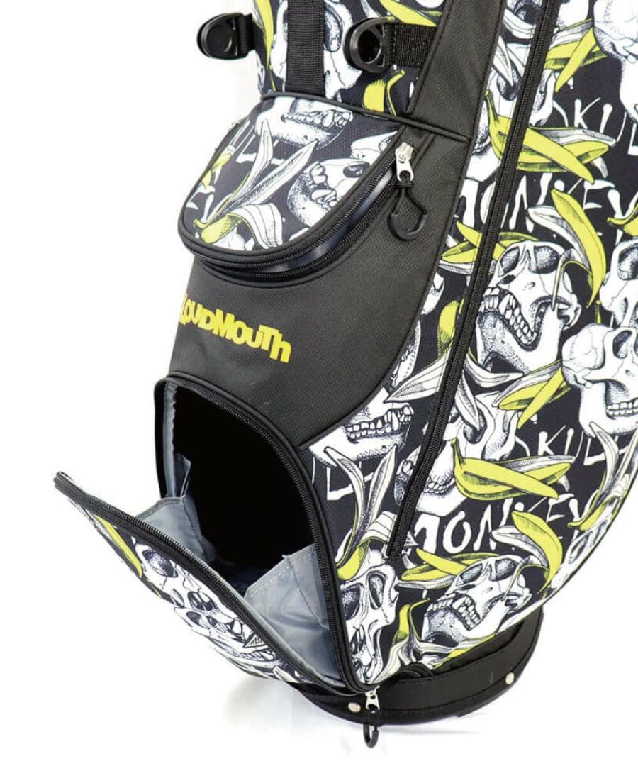 キャディーバッグ　8.5インチ 超軽量スタンドバッグ Skull Monkey