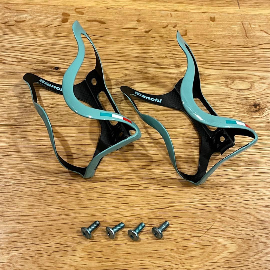 Bianchi ビアンキ カーボン ボトルケージ CARBONTi ボルトセット