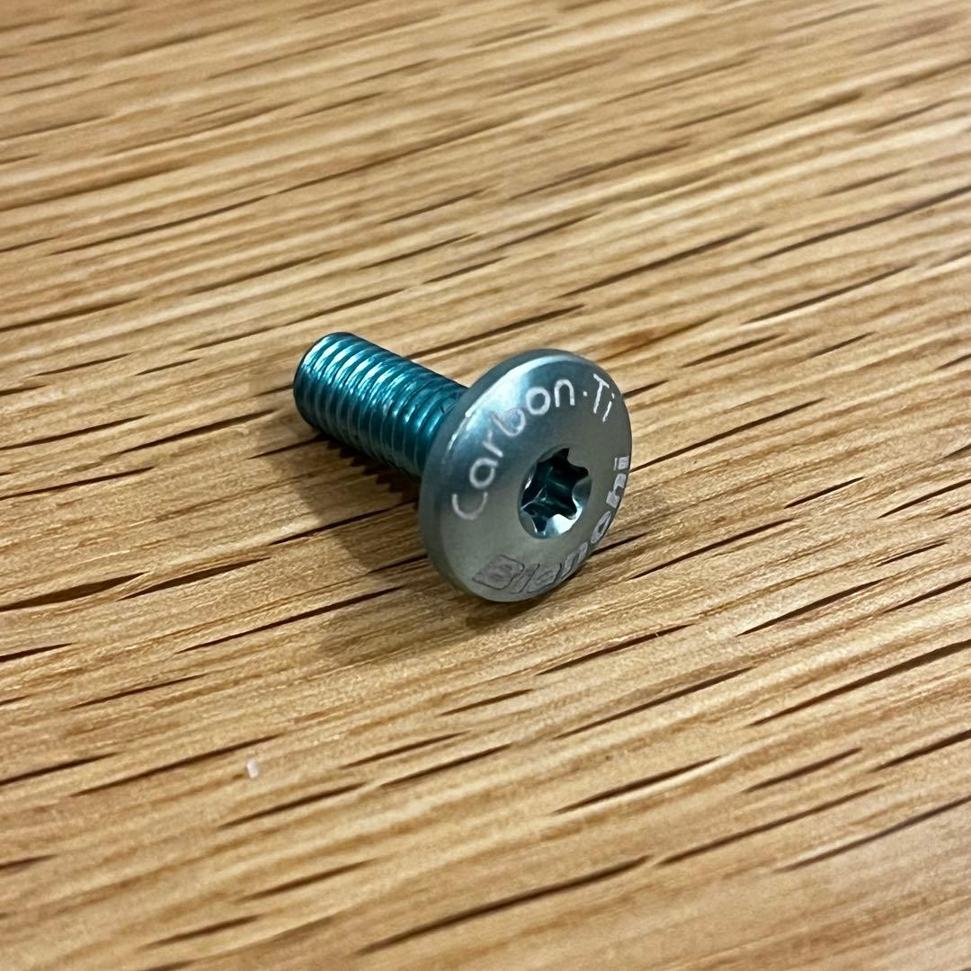 Bianchi ビアンキ カーボン ボトルケージ CARBONTi ボルトセット