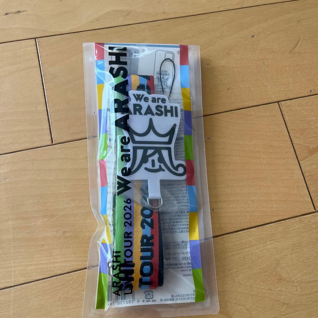 嵐　We are ARASHI グッズ　ポーチ　フォンタブストラップ　2点セット