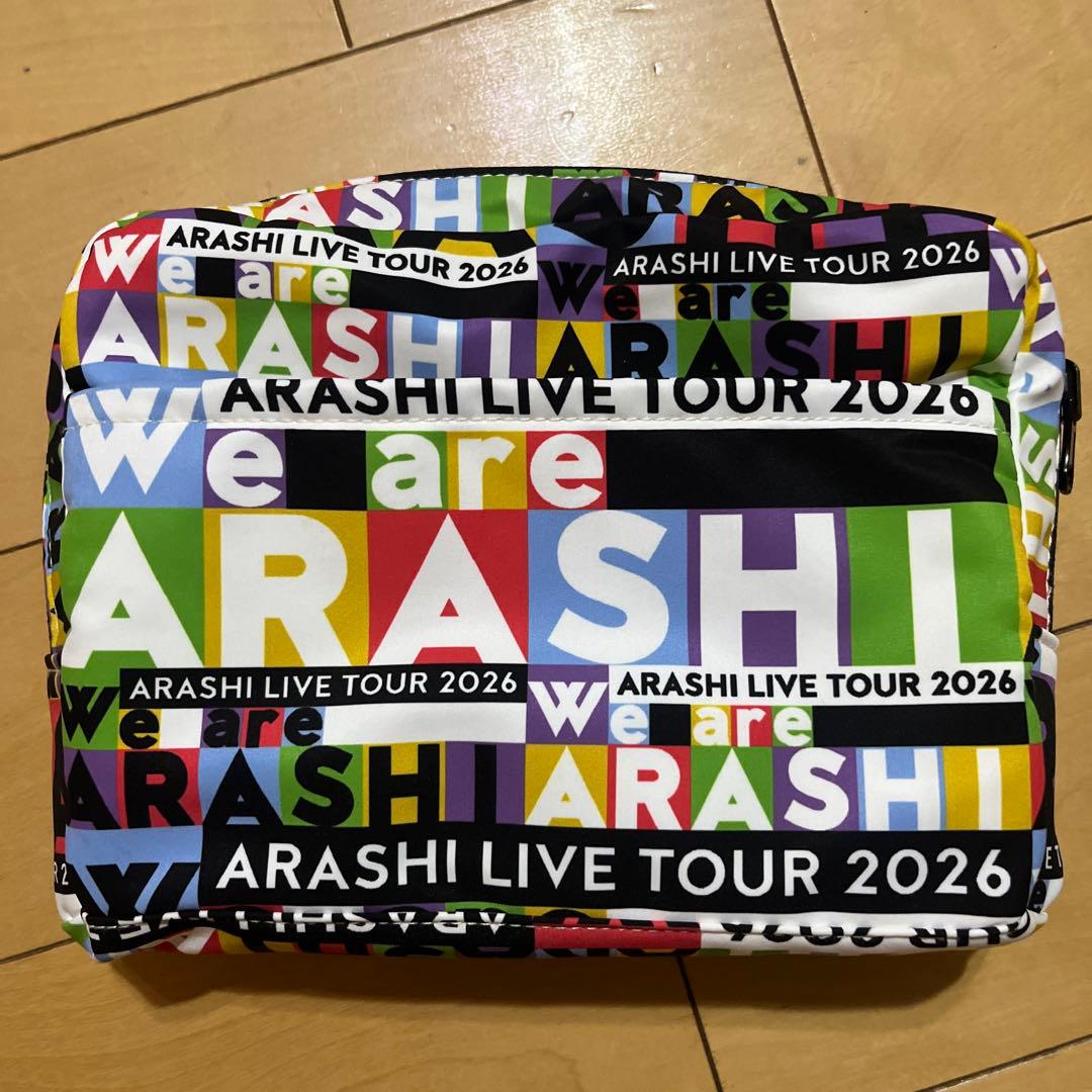 嵐　We are ARASHI グッズ　ポーチ　フォンタブストラップ　2点セット