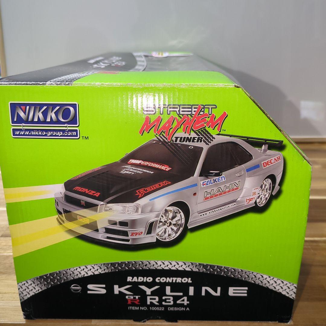 NIKKO 日産スカイラインGT-R R34 ラジコン