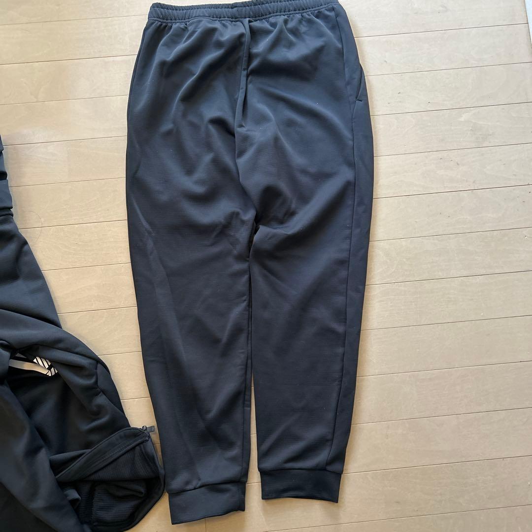 asics ウォームアップウェア上下　M ブラック
