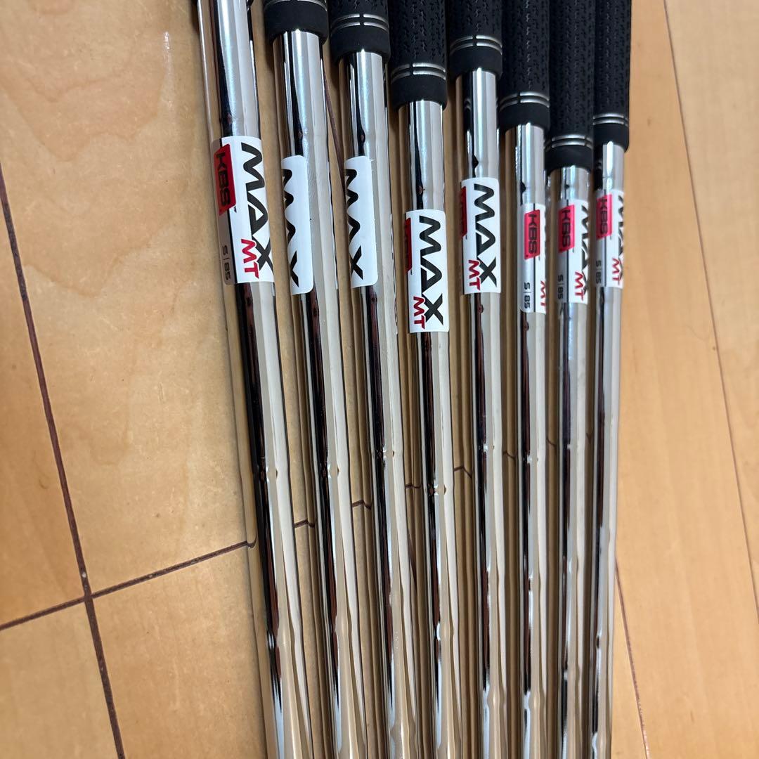 kbs max 85スチールシャフト フレックス　S8本セット