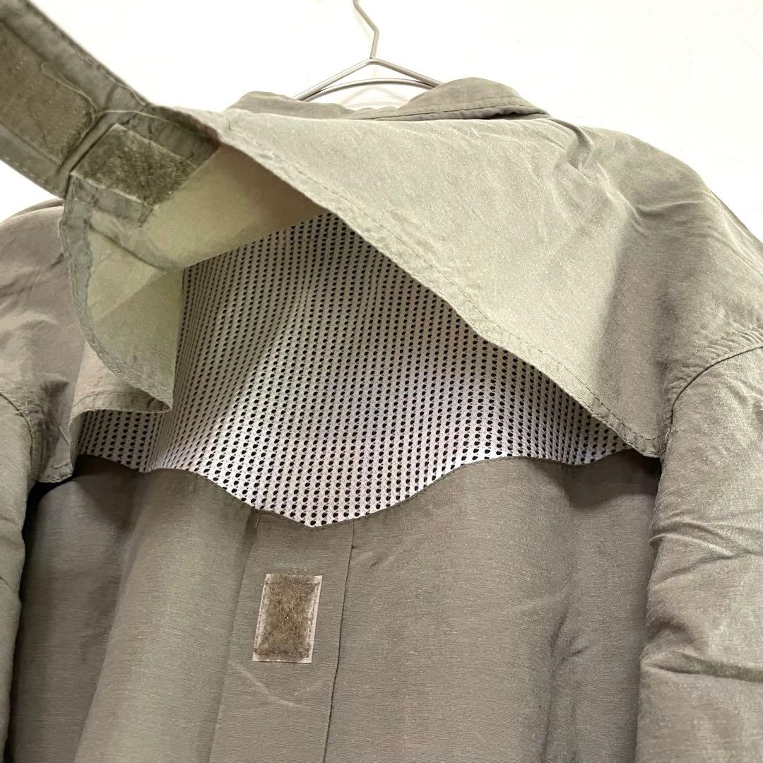 エクスオフィシオ　EXOFFICIO アウトドア　フィッシングシャツ　M カーキ