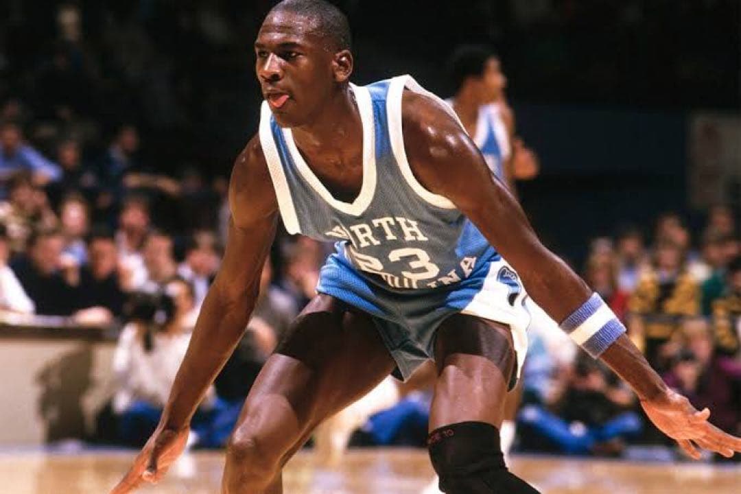 【レア物】NBA（NCAA）ユニフォーム M.JORDAN（ノースカロライナ大）