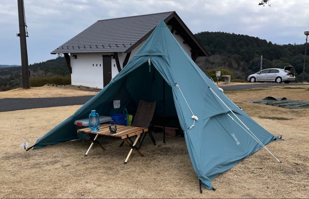 DOD ワンポールテントRX(M)TC ブルーグレー