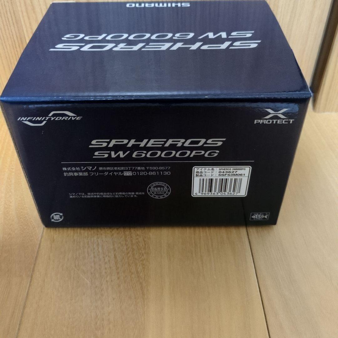 SHIMANO SPHEROS SW 6000PG スピニングリール