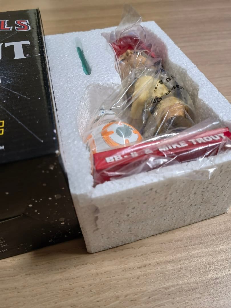 マイク・トラウト スターウォーズBB-8 ボブルヘッド