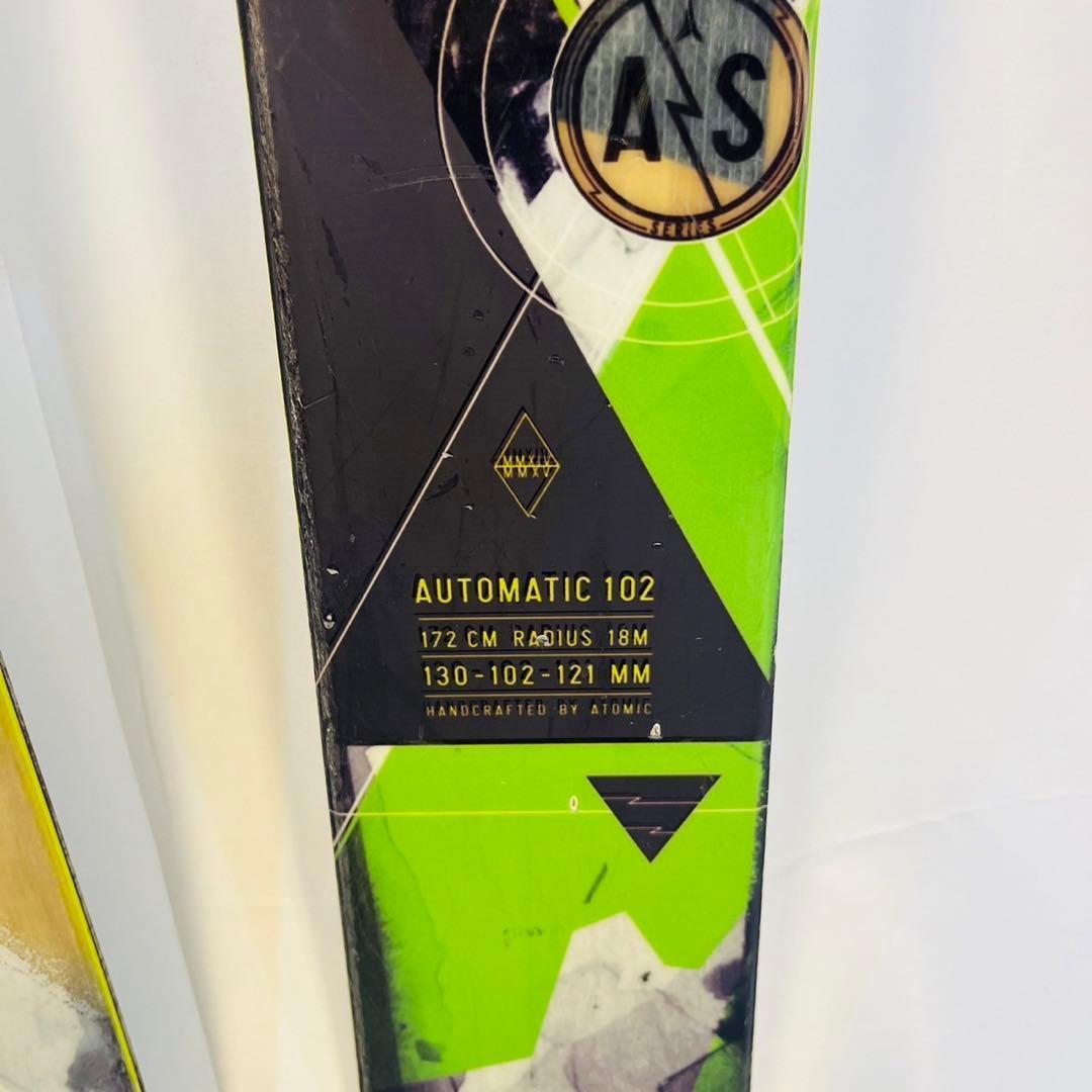 【良品】ATOMIC AUTOMATIC 102 172cm スキー板