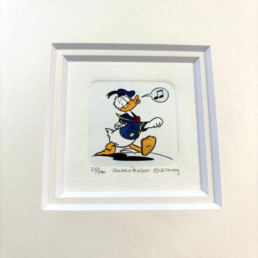 限定500枚 Sowa&Reiser ディズニー ドナルド 版画 エッチング