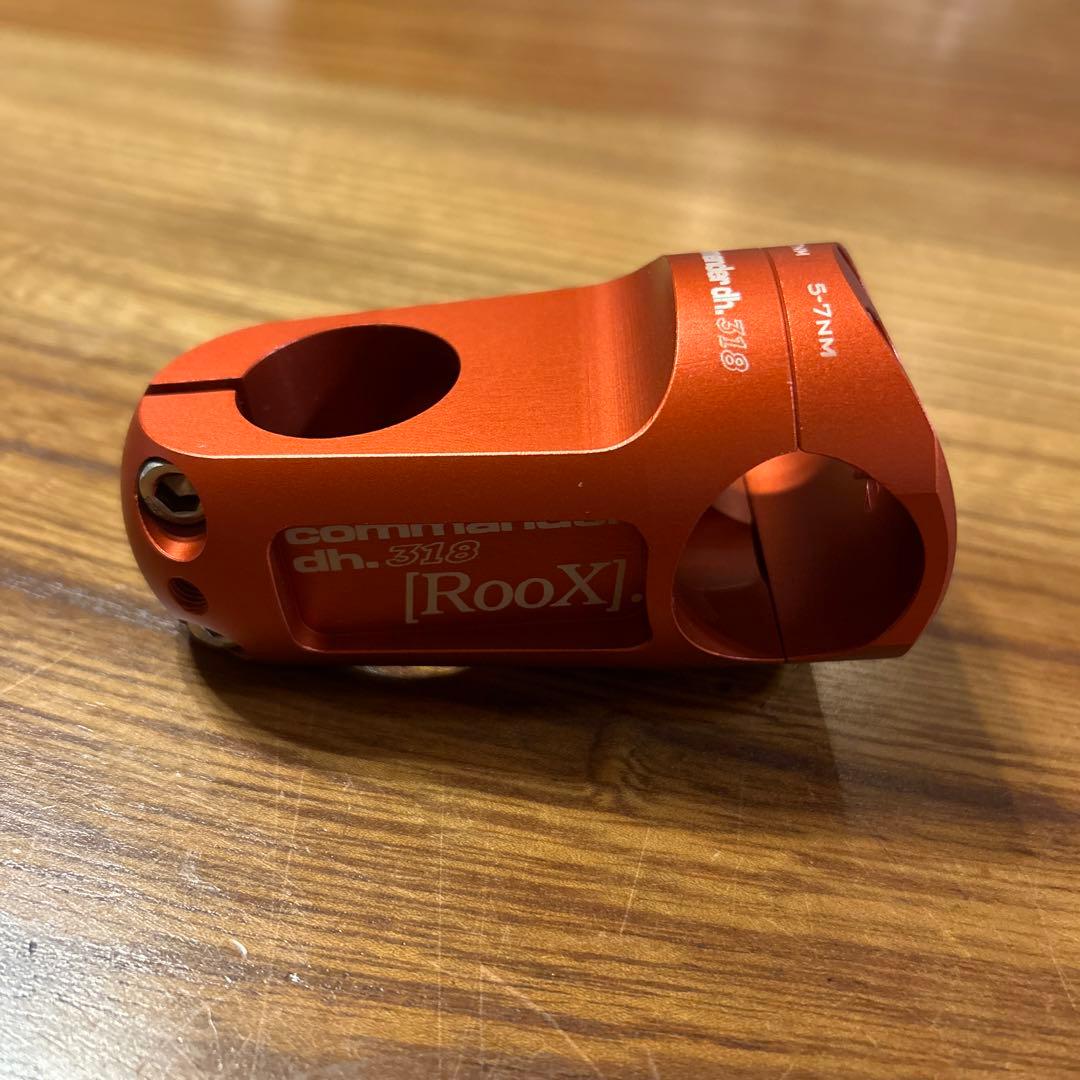 【新品】［RooX］commander DH 31.8 /55mm オレンジ