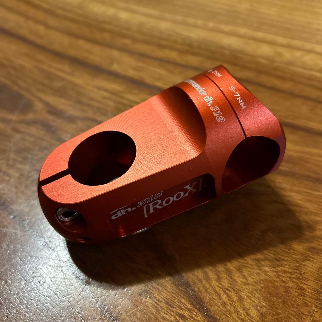 【新品】［RooX］commander DH 31.8 /55mm オレンジ