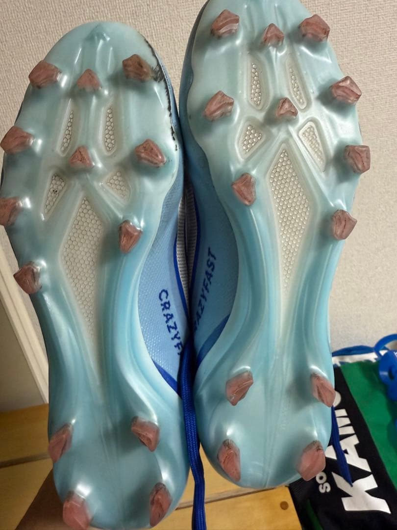 adidas X エックス　クレイジーファスト　FGAG ブルー