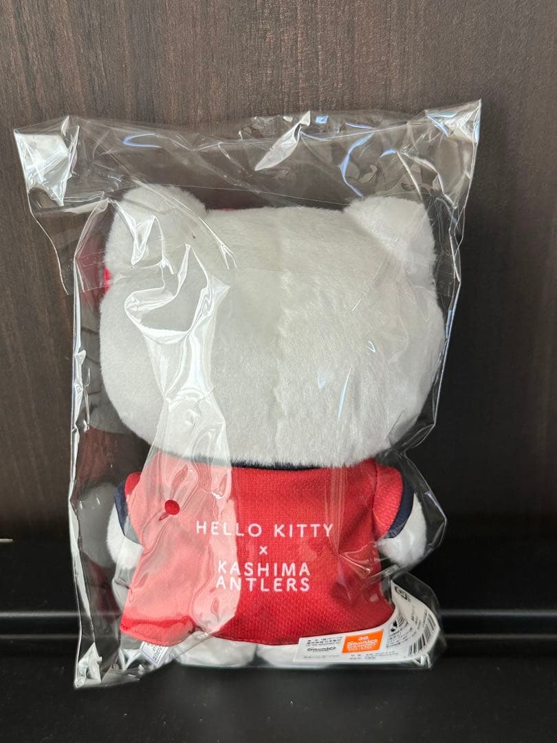ハローキティ 鹿島アントラーズ コラボ ぬいぐるみ　jリーグ 30cm